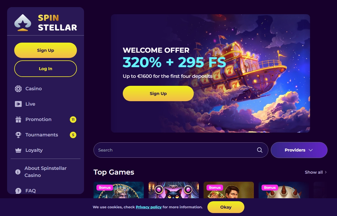 SpinStellar Casino